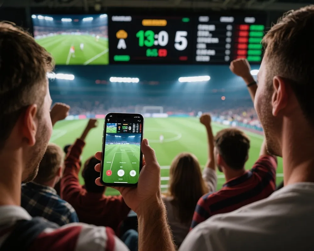 賽事資訊與觀賽體驗示意圖